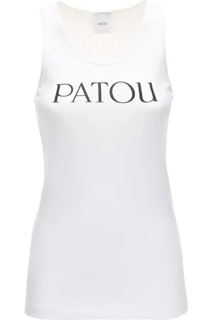 Patou Cotton Jersey Tank Top