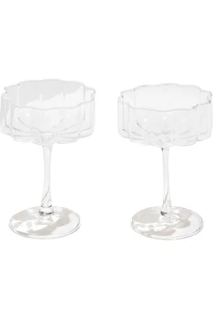 Fazeek Set Of 2 Clear Wave Coupes