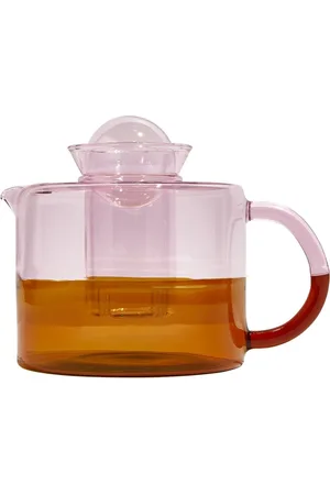 Fazeek Two-tone Pink & Amber Tea Pot