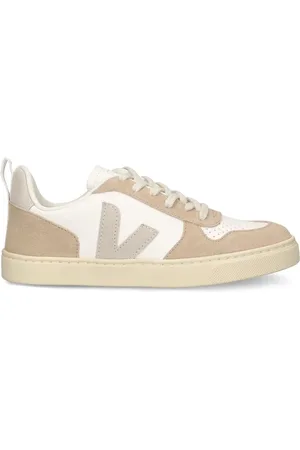 Veja V-10 Chrome-free Leather Sneakers