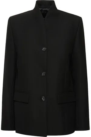 Totême Overlay Wool Blend Blazer