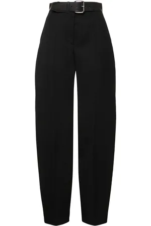 Alexander Wang High Waisted Belted Wool Pants