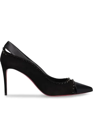 Christian Louboutin 85mm Duvette Leather Pumps