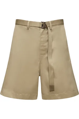 SACAI Cotton Chino Shorts