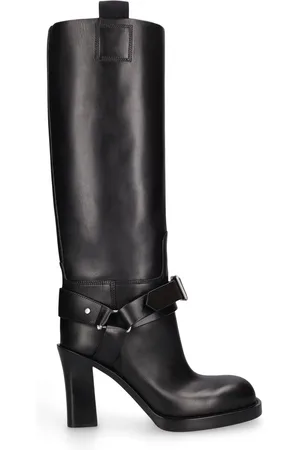 Burberry 100mm Lf Stirrup Leather Tall Boots