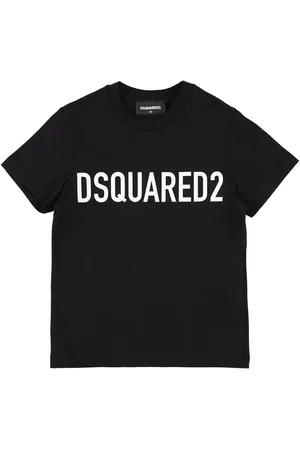 Dsquared2 Logo Printed Cotton Jersey T-shirt