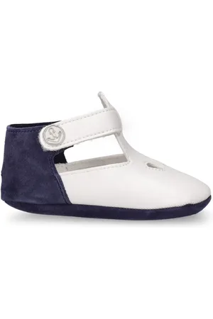 MONNALISA Leather Pre-walker Shoes