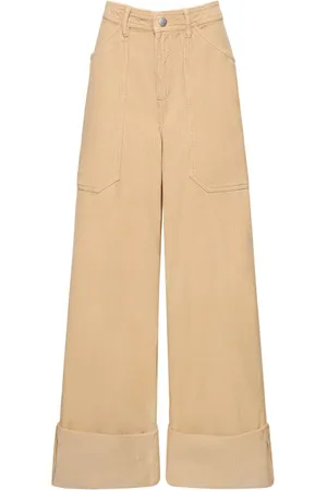 Cannari Concept Velvet Cotton Cuffed Pants