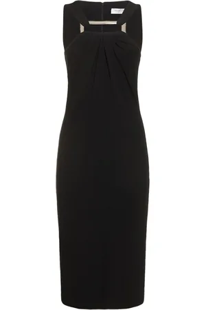 Michael Kors Matte Viscose Jersey Midi Dress