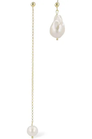 MAGDA BUTRYM Asymmetrical Pearl Earrings
