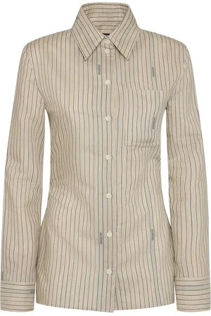 Jacquemus La Chemise De Costume Striped Silk Shirt