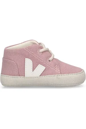 Veja Organic Cotton Canvas Pre-walker Shoes