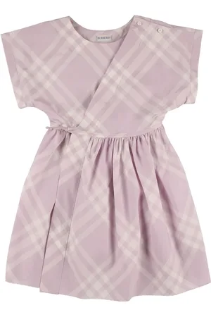 Burberry Cotton Dress W/ Logo