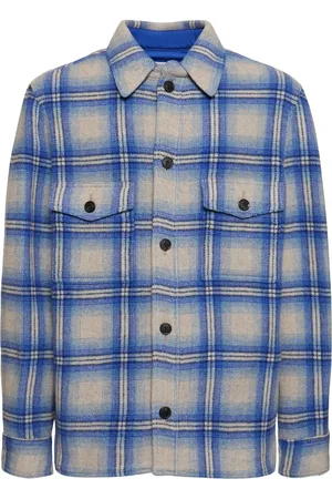 Isabel Marant Check Print Wool Blend Jacket