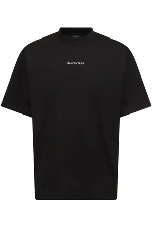 Balenciaga Reflective Logo Cotton T-shirt
