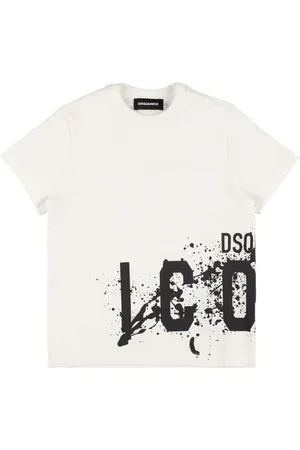 Dsquared2 Printed Cotton Jersey T-shirt