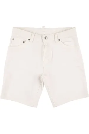Dsquared2 Stretch Cotton Denim Shorts