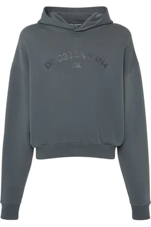 Dolce & Gabbana Cropped Jersey Sweatshirt