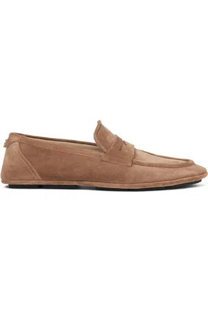Dolce & Gabbana Dg Driver Suede Loafers