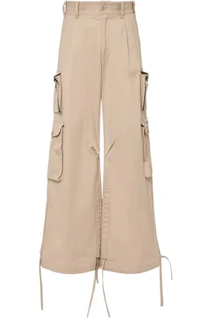 Dolce & Gabbana Wide Cotton Cargo Pants