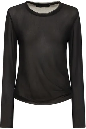 Proenza Schouler Dara Technical Nylon Jersey Top