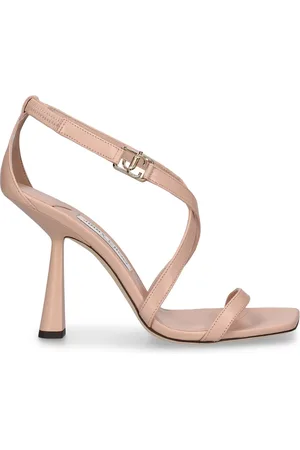 Jimmy Choo 100mm Jessica Leather Sandals