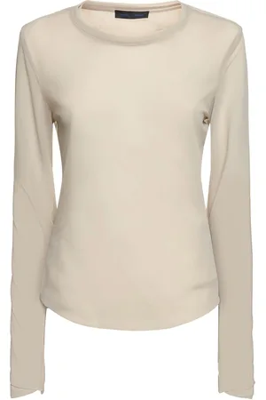 Proenza Schouler Dara Technical Nylon Jersey Top