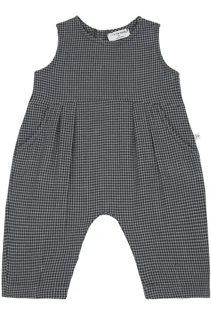 1+ IN THE FAMILY Cotton Seersucker Overalls