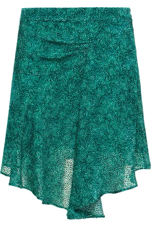 Isabel Marant Selena Printed Viscose & Silk Mini Dress