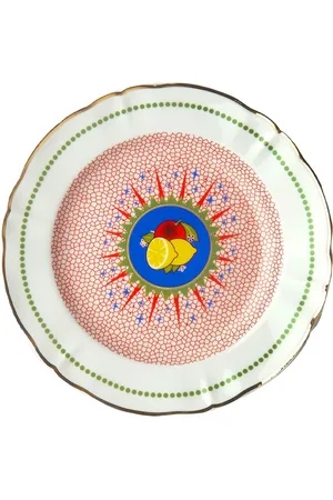 BITOSSI Lemon Porcelain Fruit Plate