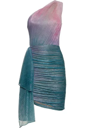 PATBO Sequined One Shoulder Mini Dress