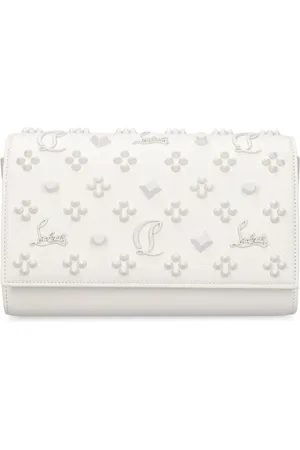 Christian Louboutin Paloma Loubinthesky Leather Clutch