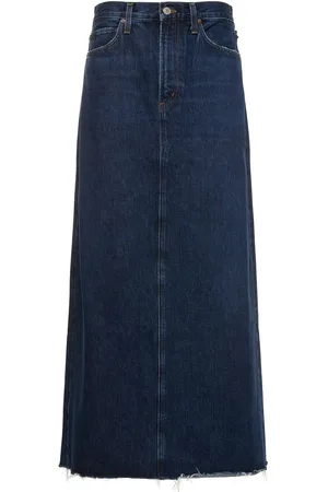AGOLDE Hilla Denim Long Skirt