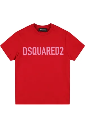 Dsquared2 Logo Printed Cotton Jersey T-shirt