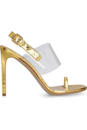 Michael Kors 110mm Catherine Python Print Sandals