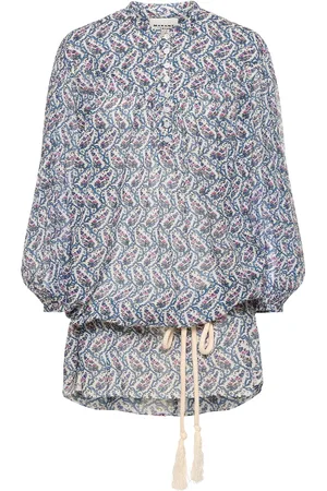 Marant Etoile Kildi Printed Cotton Mini Dress