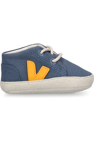 Veja Organic Cotton Canvas Pre-walker Shoes