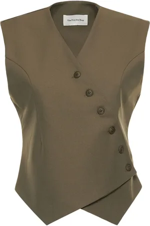 The Frankie Shop Maesa Cross Vest