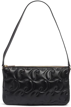 Christian Louboutin Loubila Cl Embossed Leather Shoulder Bag