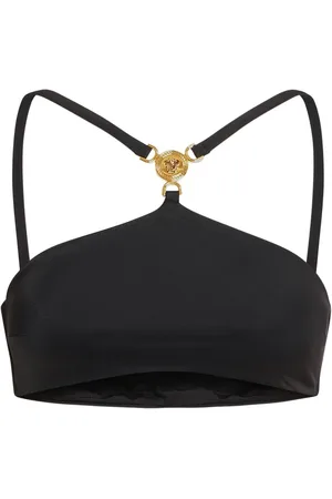 VERSACE Lycra Halter Neck Bikini Top