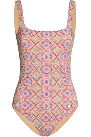 Etro Printed Lycra One Piece Swimsuit
