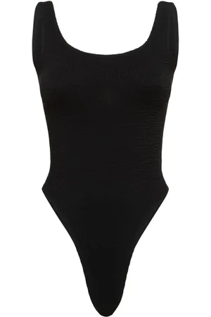 Reina Olga Papaia Crinkled One Piece Swimsuit