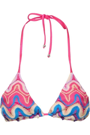 PATBO Crochet Triangle Bikini Top