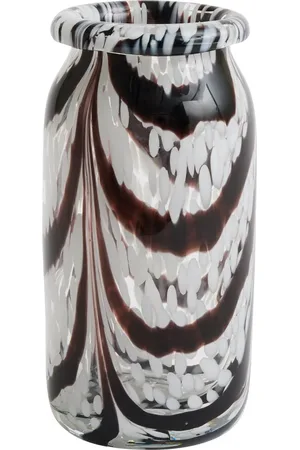 Hay Splash Xs Coffee Swirl Roll Neck Vase