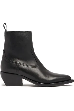 Golden Goose 45mm Debbie Leather Ankle Boots