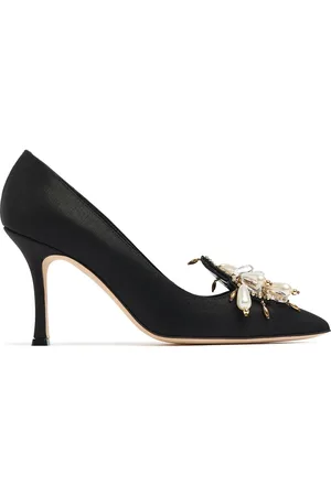 Manolo Blahnik 90mm Orientalia Grosgrain Pumps
