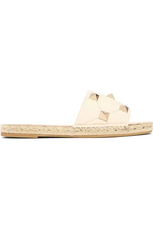 VALENTINO GARAVANI 20mm Roman Stud Leather Espadrilles