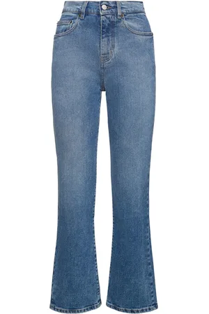 Proenza Schouler Jasper Mid Rise Flared Jeans