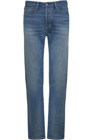 Tom Ford Broken Denim Twill Jeans