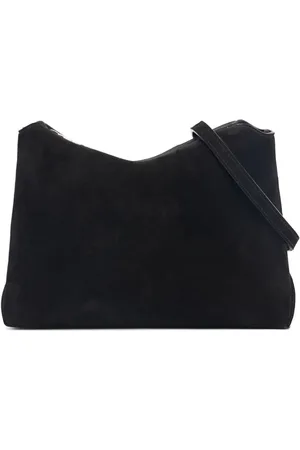 Khaite Medium Lina Suede Crossbody Bag